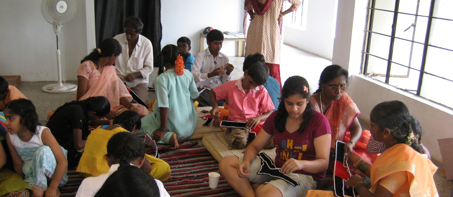 Pallaki Bead Arts workshop - Heritage and Youth (HAY) programme