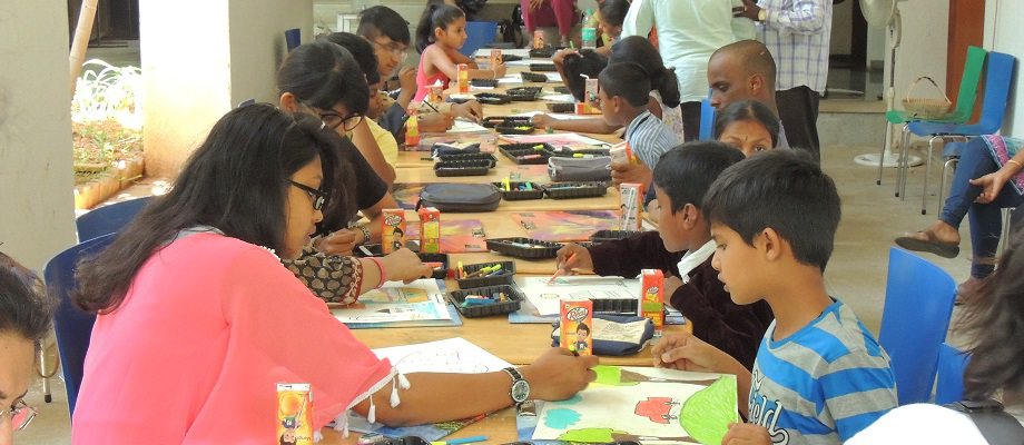 Blue Ribbon Art Camp 2017 at NGMA Bengaluru